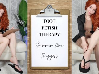 Voet Fetish Therapie - Summer Tijd Triggers