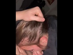 Czech Teen slut learning how to be face fucked ;) 