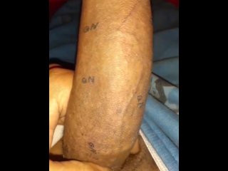 I TATTED MY GIRLS INITIALS ALL OVER MY DICK