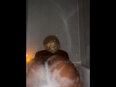 Got caught in the tub by husband 