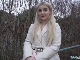 Public Agent Hot Blonde from California Sucks and Fucks a Huge European Cock Video