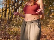 Preview 3 of Babe Flashes & Teases You While Hiking