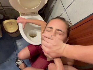 Toilet Little Slut Sloppy Pi$$ Sloppy Facefuck FullVideo on Onlyfans Raxxxbit.