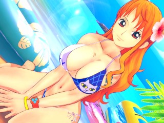 ONE PIECE NAMI ANIME HENTAI 3D MEJOR COMPILACIÓN