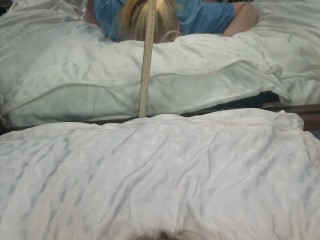 Girlfriend Painfully Takes it in the Ass