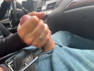 cumshot, exclusive, sex while driving, teen