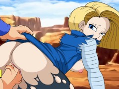 Video ANDROID 18 SURPRISED WITH A COCK (DRAGON BALL HENTAI)