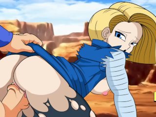 ANDROID 18 SURPRISED WITH ACOCK (DRAGONBALL HENTAI)
