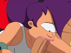 LEELA SUCKING COCK FUTURAMA PORN