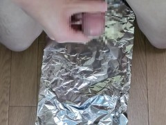 アルミホイルに射精 - Screenshot 11 of 16 - Penis