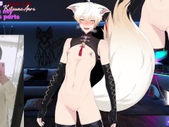 Cuntboy vtuber fingers his pussy for you [M4M Roleplay]