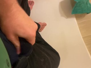 amateur, pee holding, solo male, piss holding