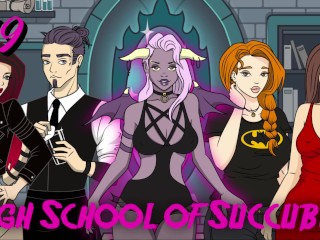 High School of Succubus #19 | [PC Commentary] [HD]