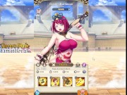 Preview 2 of Queen's Blade Limit Break Goldie Golden Battleaxe Fanservice Appreciation