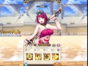 Preview 3 of Queen's Blade Limit Break Goldie Golden Battleaxe Fanservice Appreciation