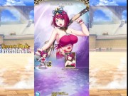 Preview 5 of Queen's Blade Limit Break Goldie Golden Battleaxe Fanservice Appreciation