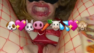 Nasty Teen Piss Bondage Bunny Does It All For Daddy Pt 2
