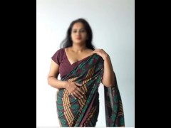 Indian Stepmom Disha Amazing Handjob with Sucking My Nipple & Cumshot