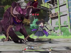 Saki Fuwa ryona & grab animations - Tower of Fantasy