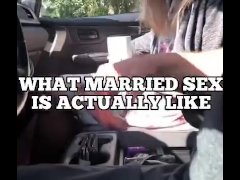 Video RENTAL CAR HANDJOB - WHAT MARRIED SEX IS ACTUALLY LIKE - SURPRISE CUMSHOT