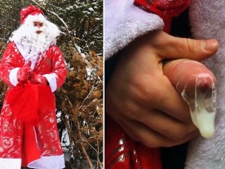 Santa Claus Heeft Een Kerstcadeau Voor Alle Homo's Bereid!! Gelukkig Nieuwjaar Faggots!