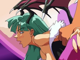 Morrigan Vampire Parody Animation xxx