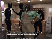 Preview 3 of The Motel Gameplay #19 Hot Wife Wants A Black Man's Seed In Her Womb