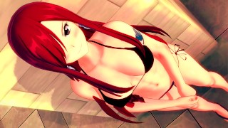 3D COMPILATION OF FAIRY TAIL ERZA SCARLET ANIME HENTAI