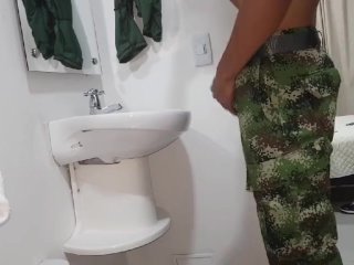 La vida de los soldados colombianos, la paja. A toda hora queremos sexo🇨🇴🇨🇴🥵🥵🔥🔥