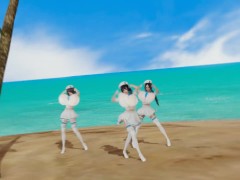 【Girls' Dancer】Giga-CH4NGE - Misaki/Miyako/Nashi