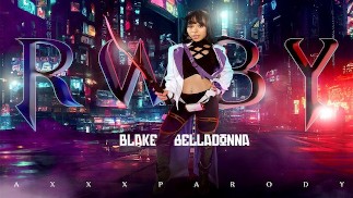 Verführerische Petite Teen Aria Valencia Als RWBY BLAKE BELLADONNA VR Porno