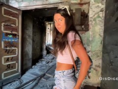 Поймал хулиганку в частном секторе и жестко наказал выебав в жопу и залил лицо спермой - Screenshot 2 of 16 - Punishement