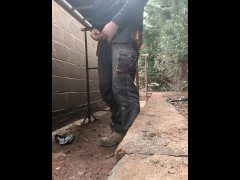 On site public piss