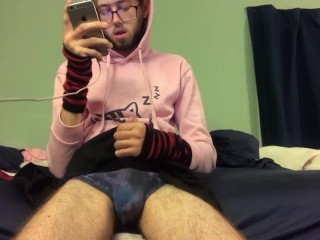 Femboy Jerks off for you