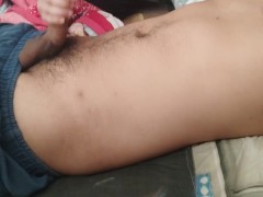 18 Years old Pinay SHS Student Handjob (bawal maingay nasa labas lang si roommate)
