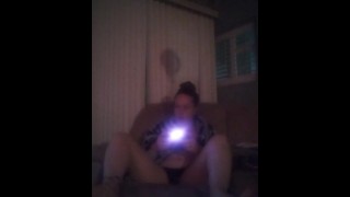 Smoking Cigarettes and Playing Video Games In My Black Bra and Panties Part 3