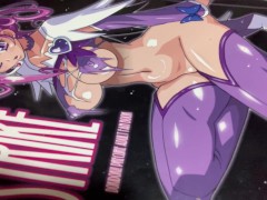 プリキュア・キュアソードに顔発ぶっかけ&キス&クンニ&乳首舐めオナニー【エロ同人誌ぶっかけ】