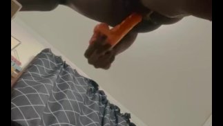 Got that wet creamy. Full video on my Onlyfans link in bio😈😈😈