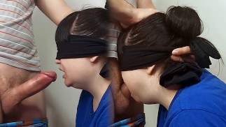 Tief gesaugt und bekam Sperma in den Mund