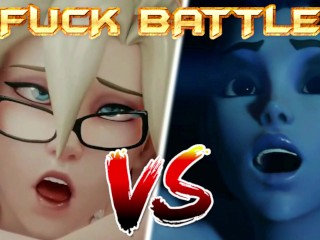 [PMV]WIDOWMAKER VS MERCY - FUCK BATTLE - ロンドゥー・メディア