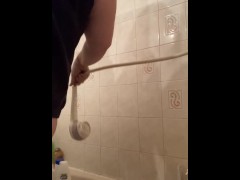 Taking a shower  - Screenshot 1 of 16 - Big Natural Tits