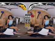 Preview 2 of VIRTUAL PORN - Helping Your Sexy Mixed Race Step-Daughter Dani Diaz Ace The Exam #POV