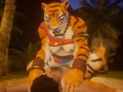 Preview 2 of Karra in the Jungle Furry Tigress