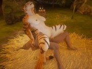 Preview 6 of Karra in the Jungle Furry Tigress