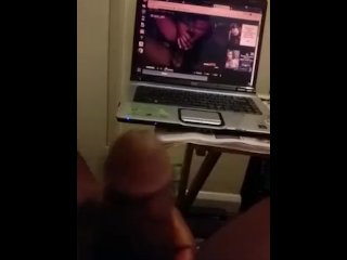 Watching Porn And Bust A Nut