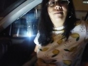 Preview 1 of I start to suck a voyeur in the car
