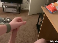 Cumming in a Bottle for you [Solo male Orgasm]