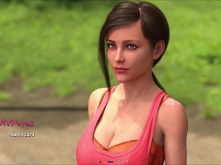 big tits, babe, game walkthrough, visual novel