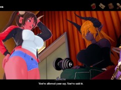 I'm Filling Up My Sub With Cum On The Toilet in Corrupted Kingdom / Part 13 / VTuber/