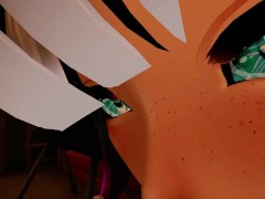 LEWD GYM Schoolgirl Doing Some Warmup "Stretching" Lewd ASMR Roleplay - VRChat - Futanari
